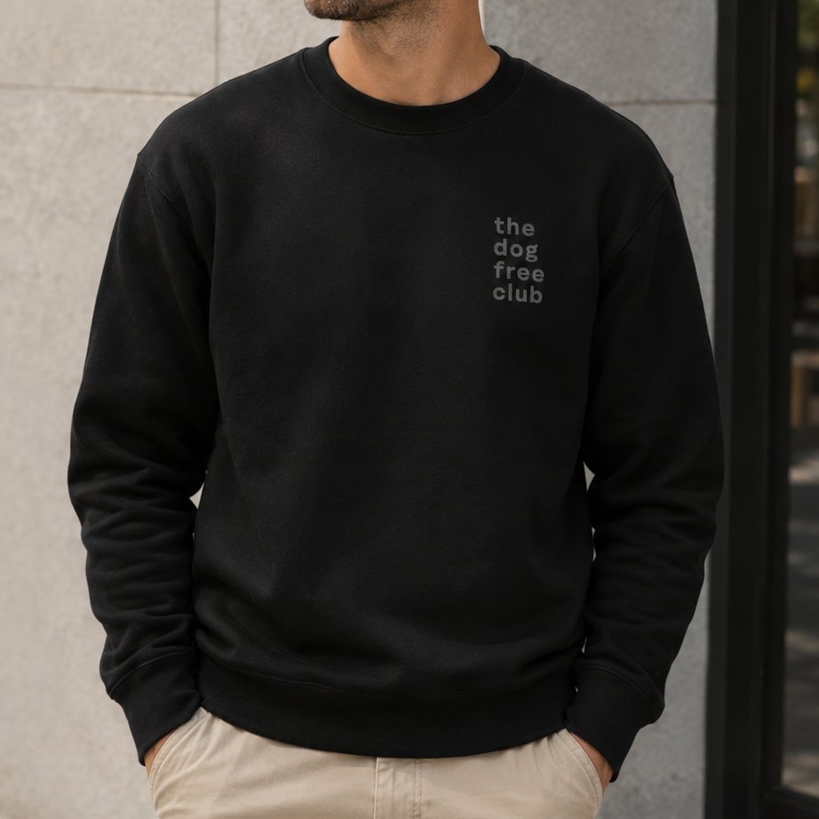 The Dog Free Club Tonal Logo Sweatshirt