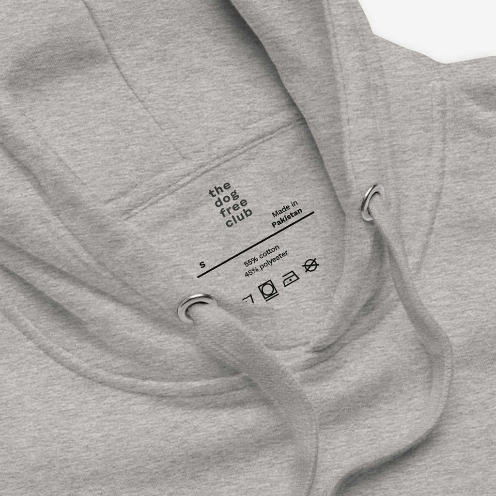 The Dog Free Club Essential Logo Hoodie