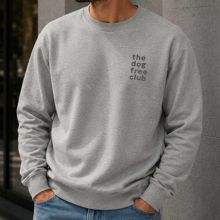 The Dog Free Club Tonal Logo Sweatshirt