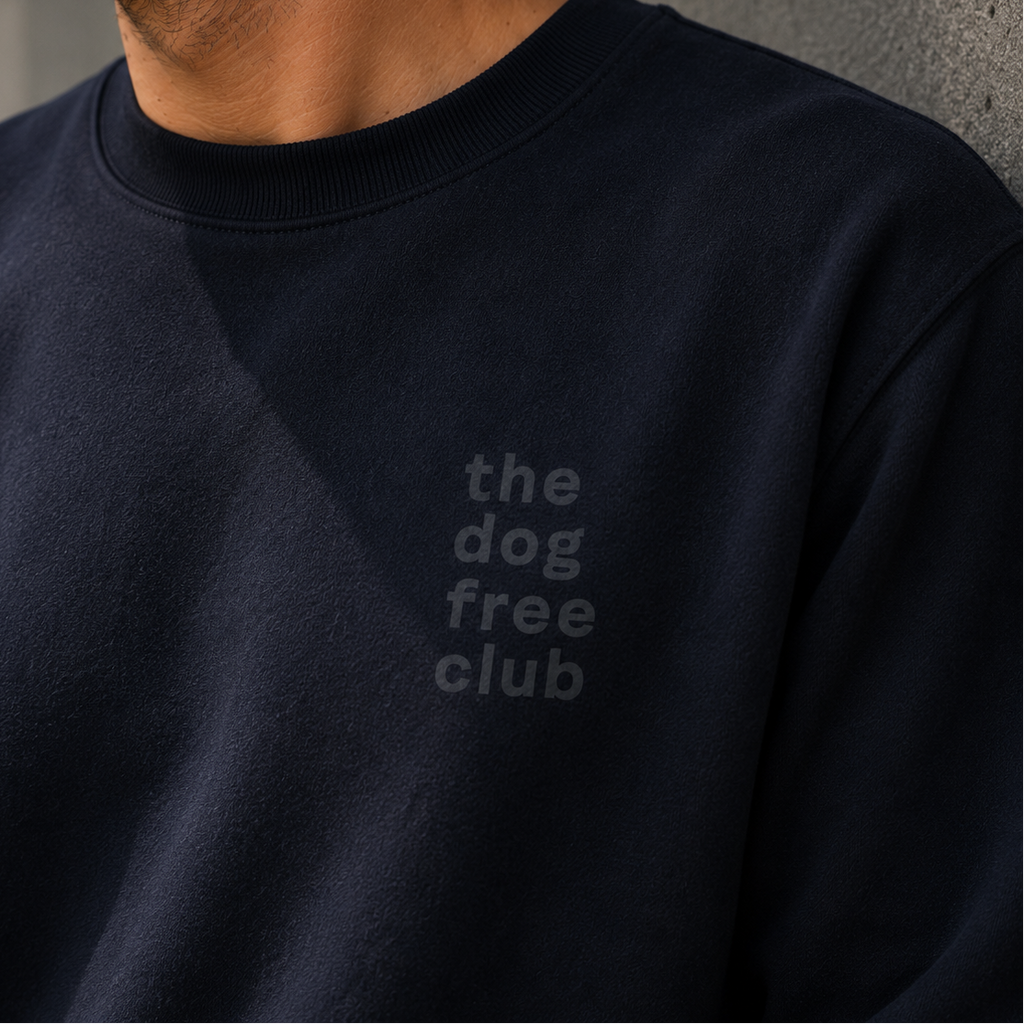 The Dog Free Club Tonal Logo Sweatshirt