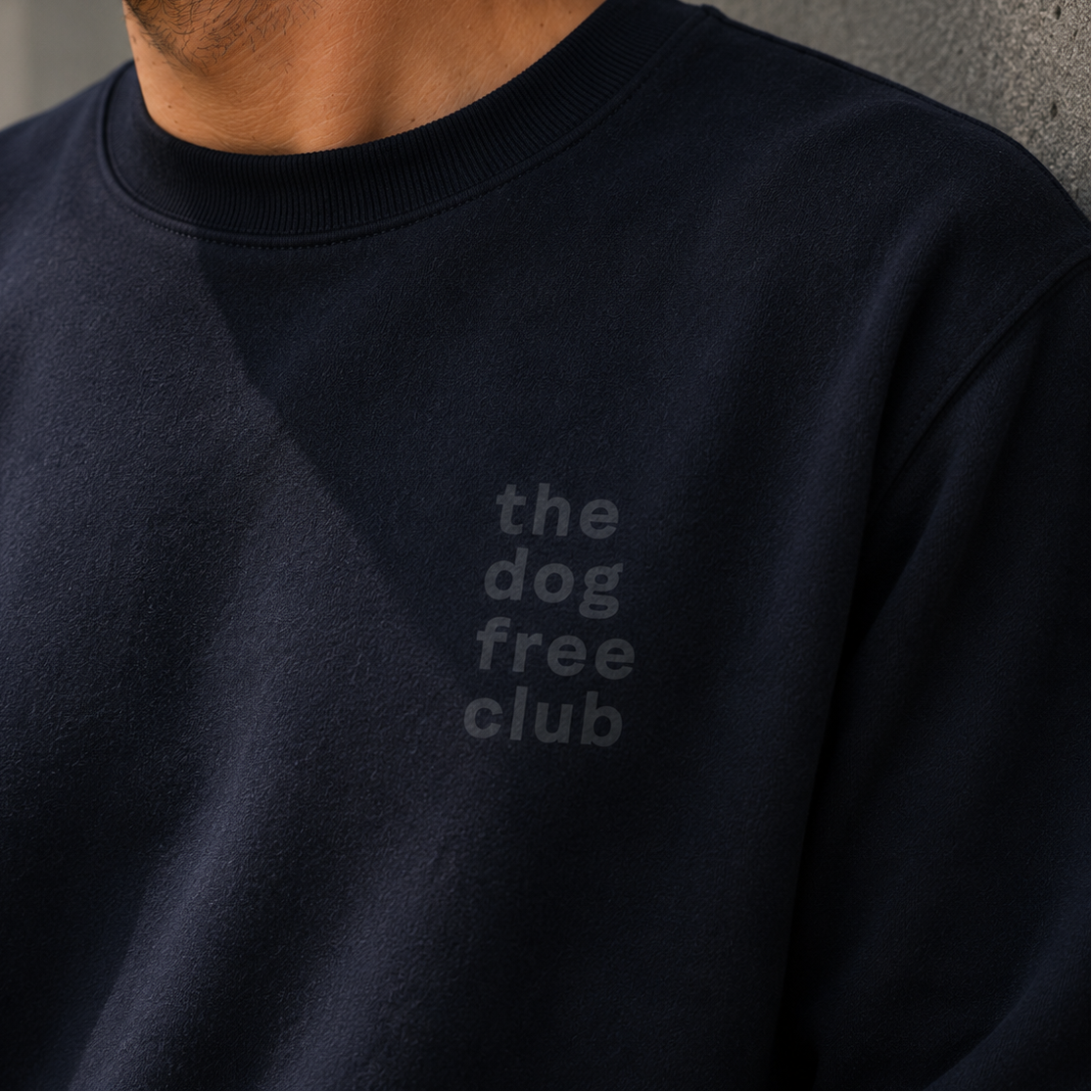 The Dog Free Club Tonal Logo Sweatshirt