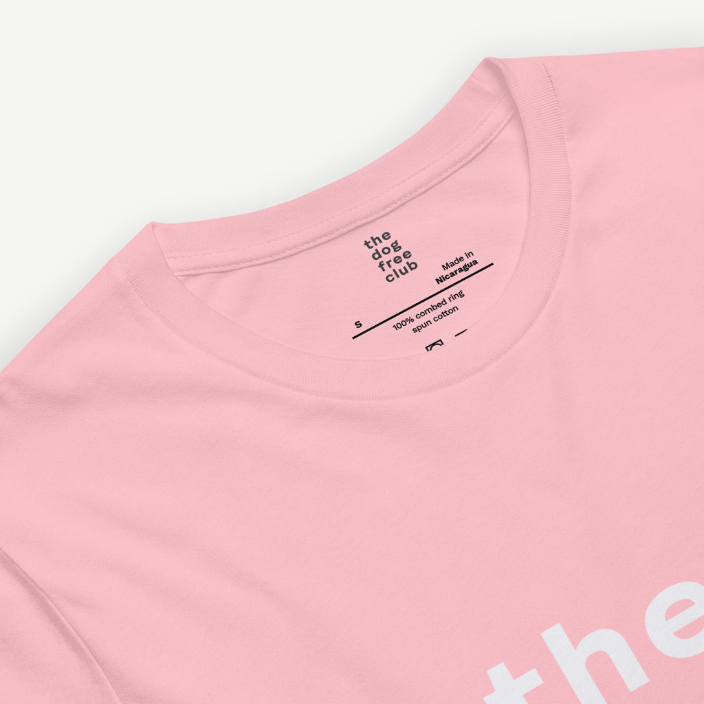 The Dog Free Club Stacked Logo T-Shirt