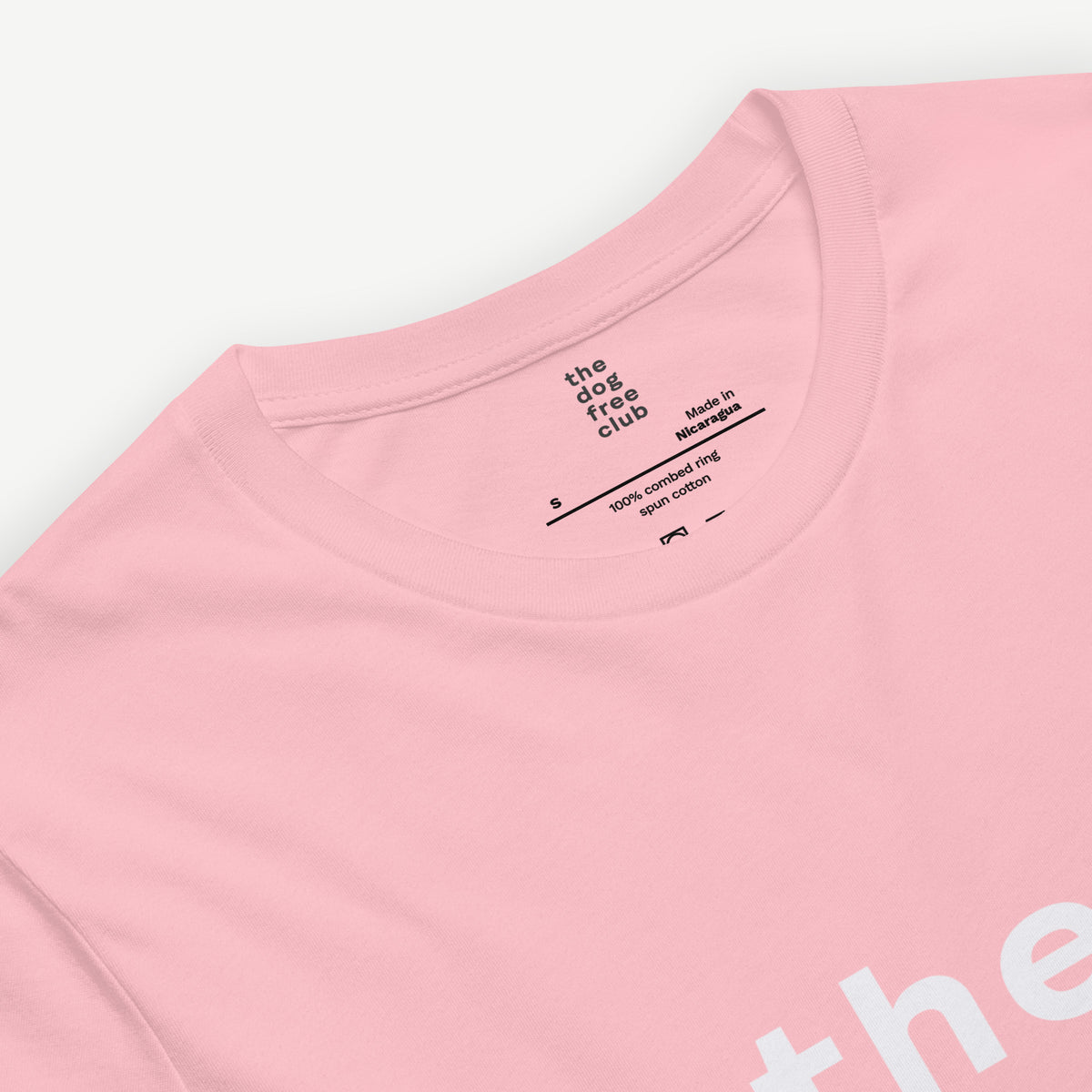 The Dog Free Club Stacked Logo T-Shirt