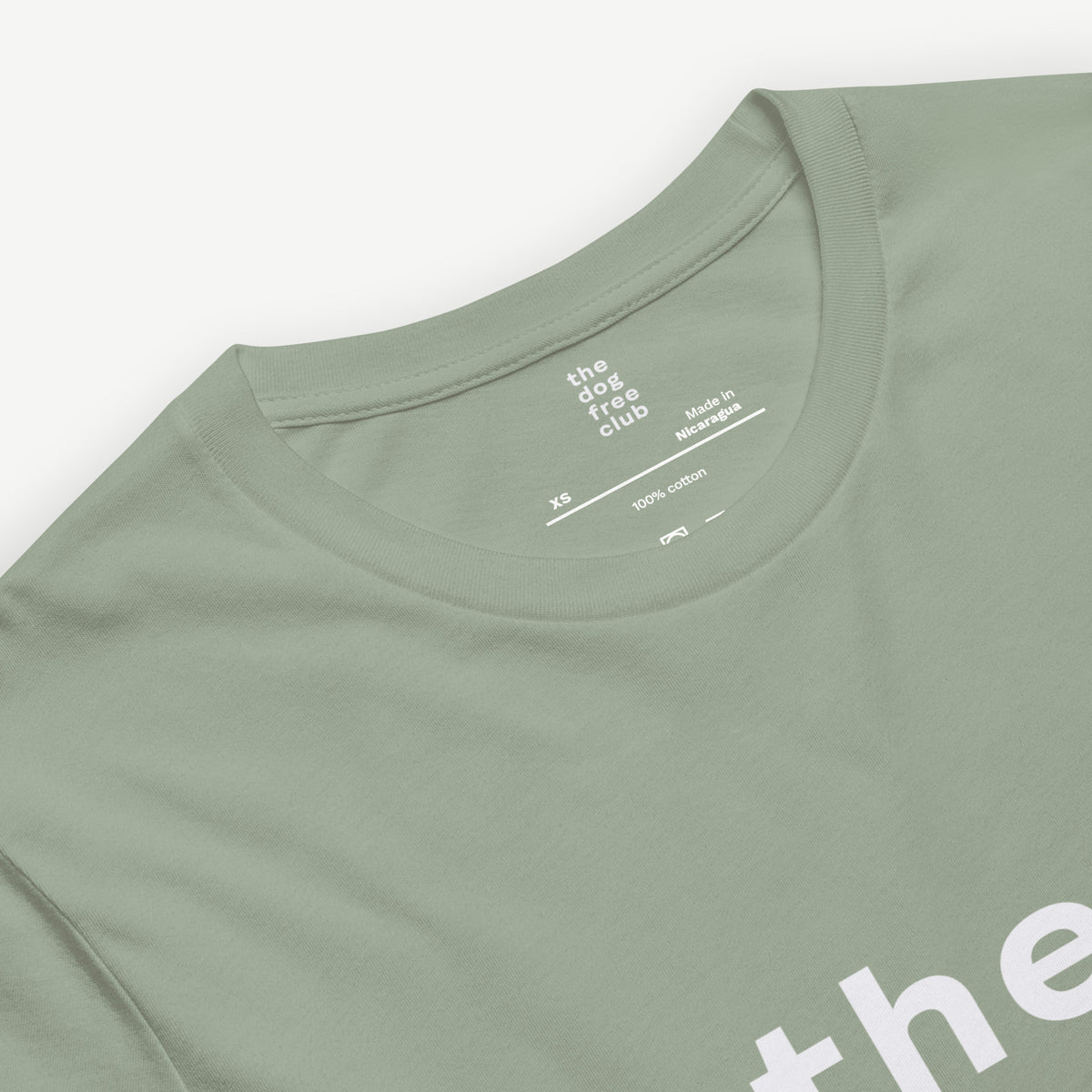 The Dog Free Club Stacked Logo T-Shirt