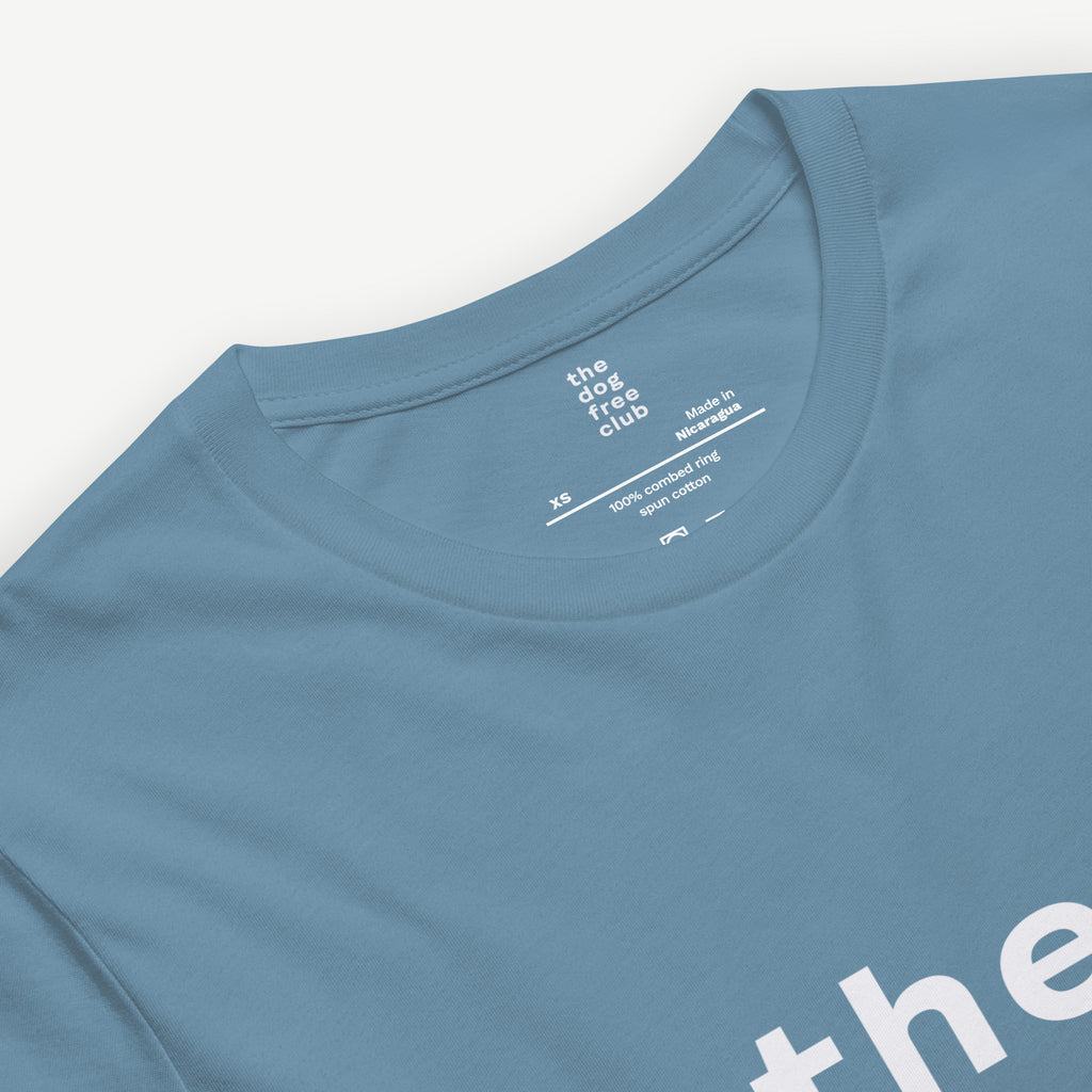 The Dog Free Club Stacked Logo T-Shirt